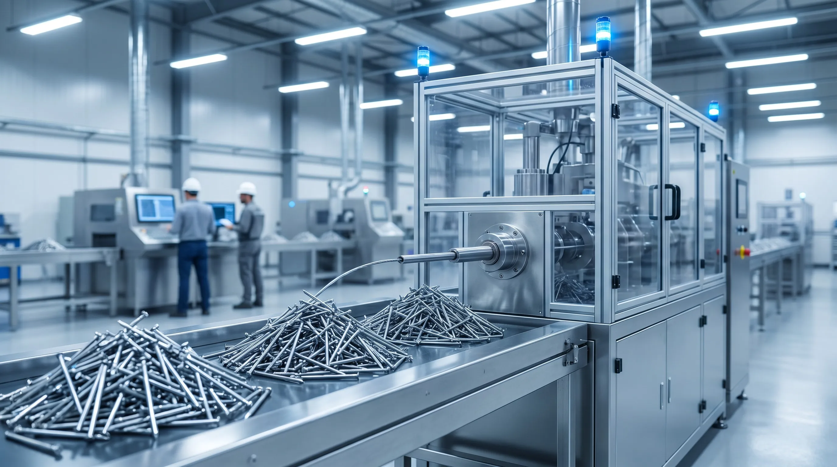 An&aacute;lisis de inversi&oacute;n y precio de maquina para hacer clavos