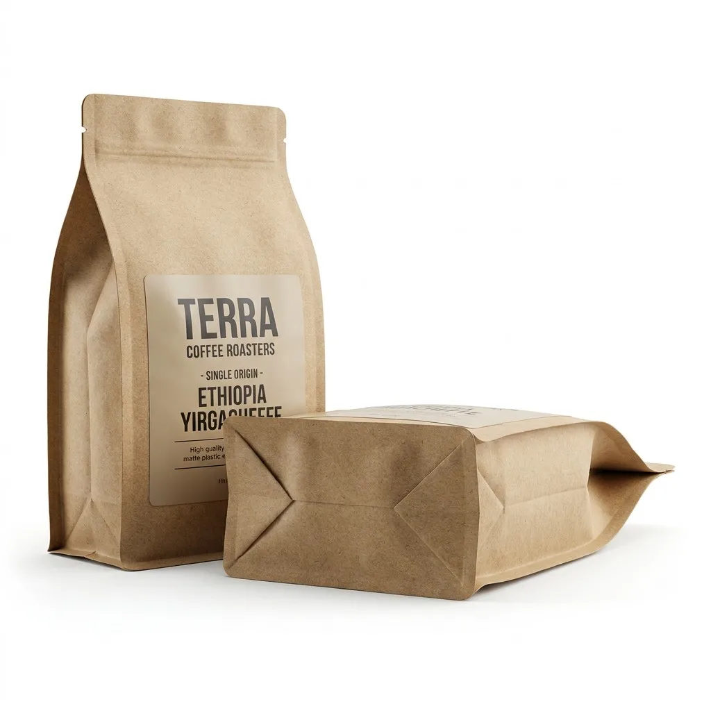 Flat Bottom Coffee Bags main product image