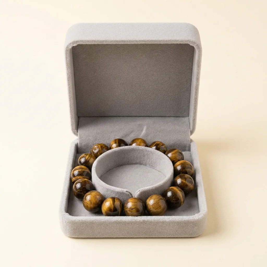 Abundance Intention Bracelet in hard gift-ready box
