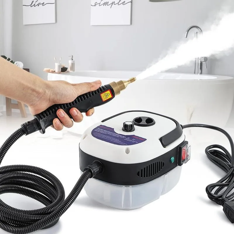 Red and White Steam Cleaner Variants