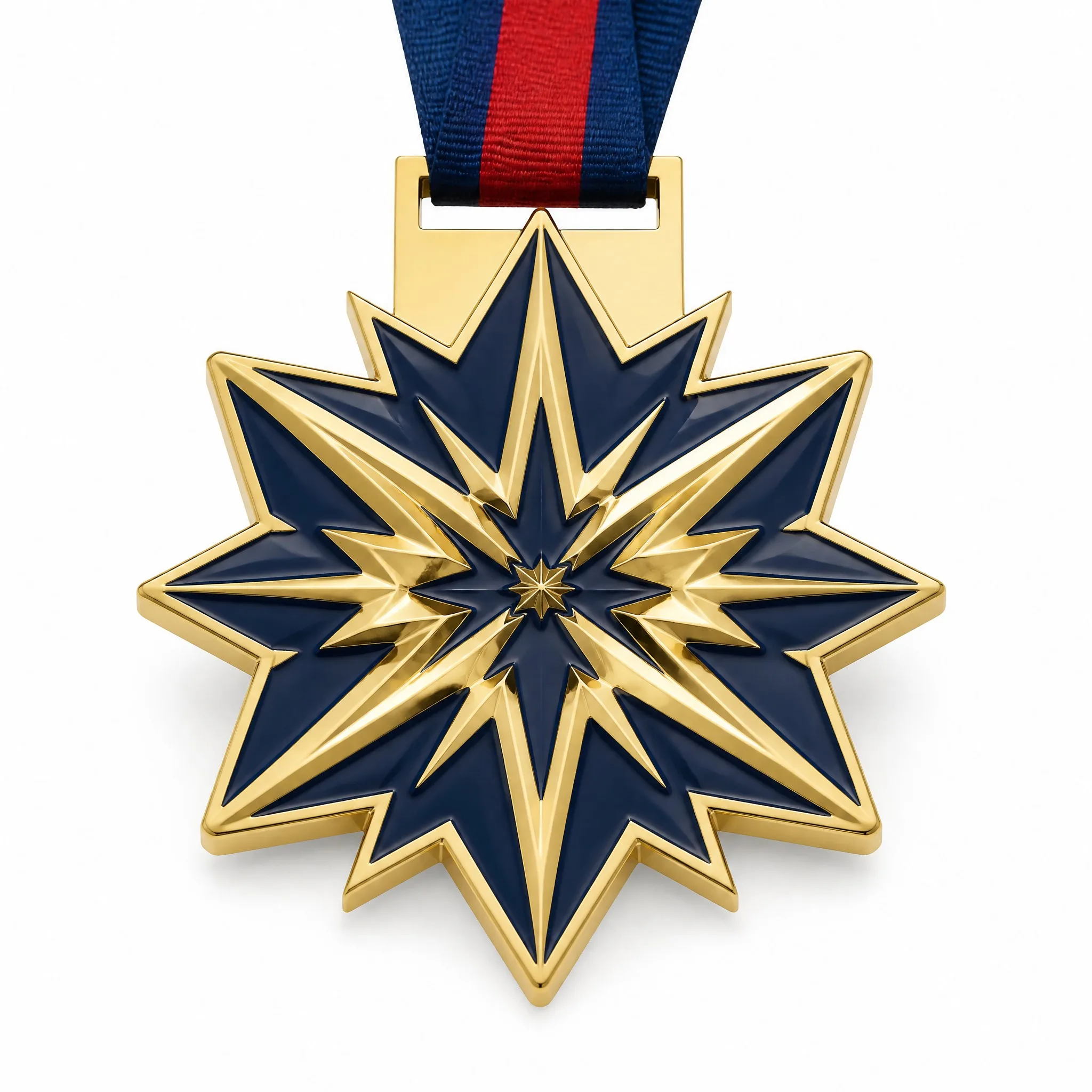 Custom 3D Die Cast Hard Enamel Finisher Medal