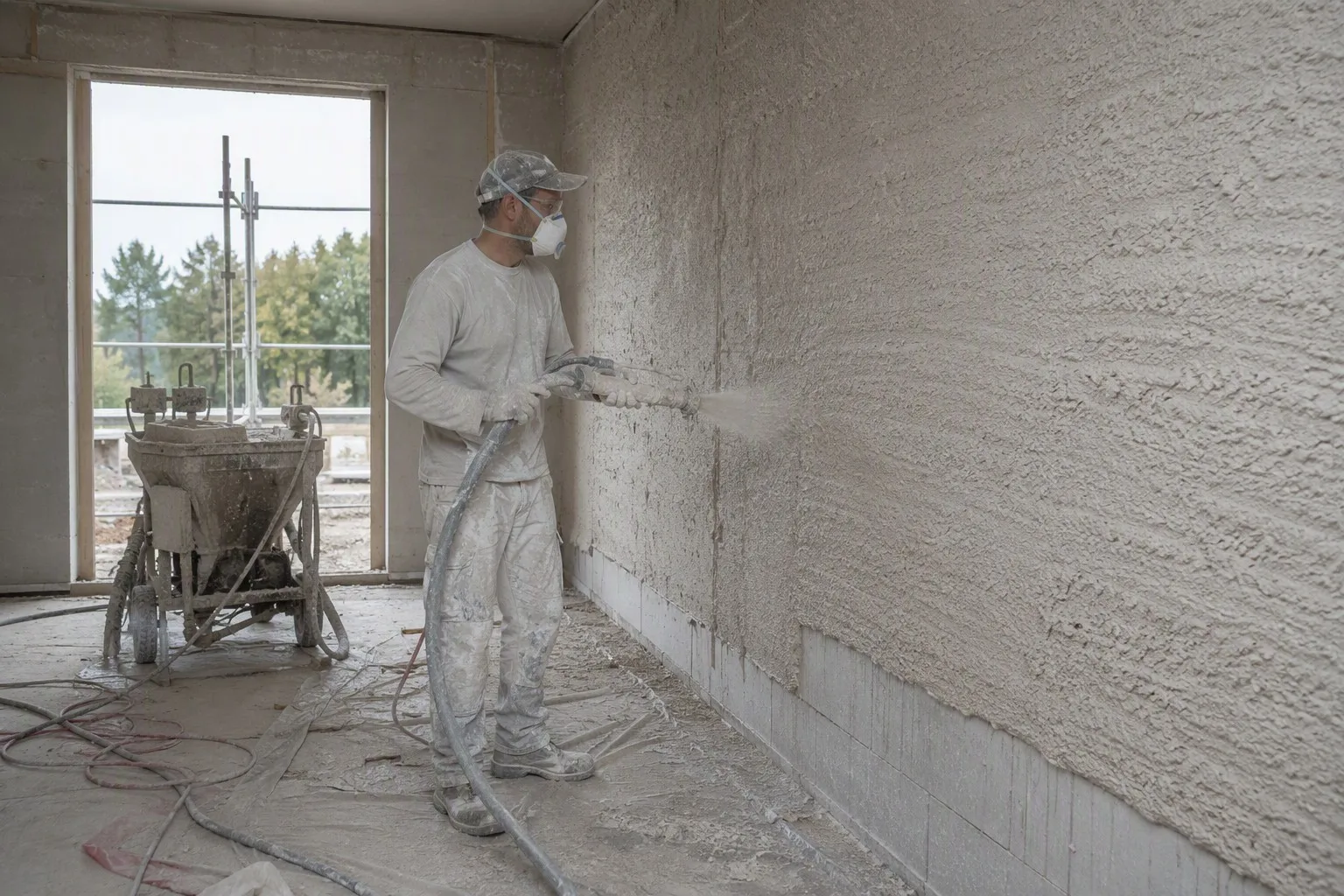 HPMC in construction for gypsum plaster and joint compound