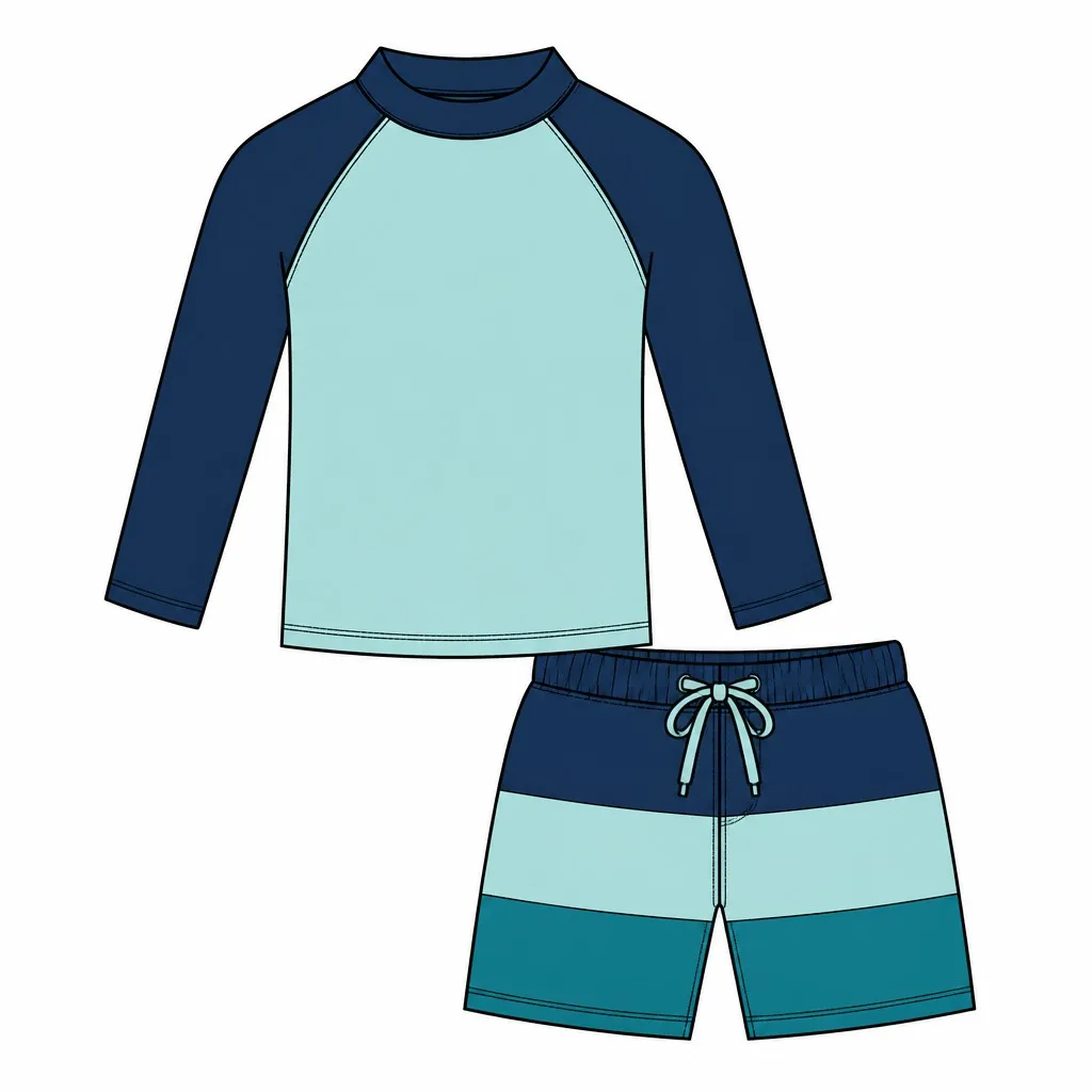 Kids Rash Guard Sets