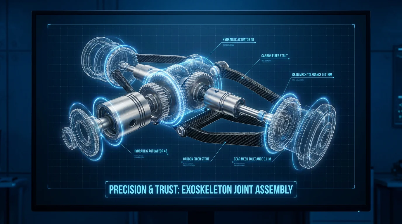 Deconstructed Exoskeleton Joint