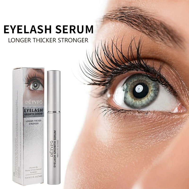 

OEM/ODM Irritation Free Achieve Longer Thicker and Stronger Eyelash Growth Enhence by Detvfo Eyelash Growth Serum