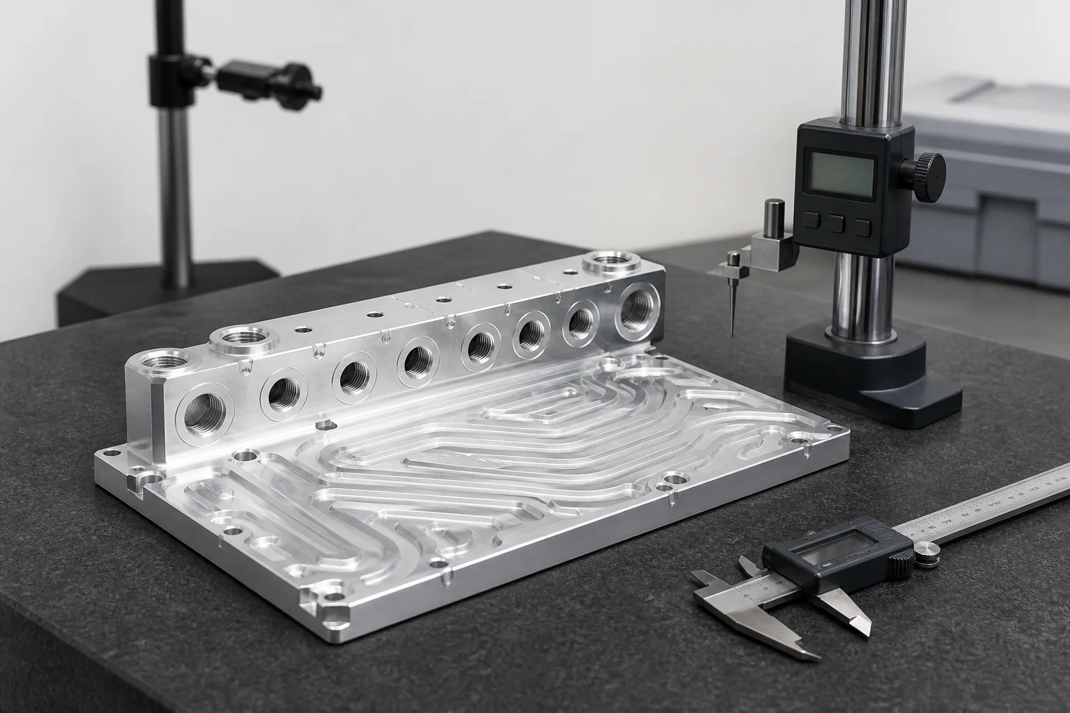 Quality inspection of CNC-machined EV battery components