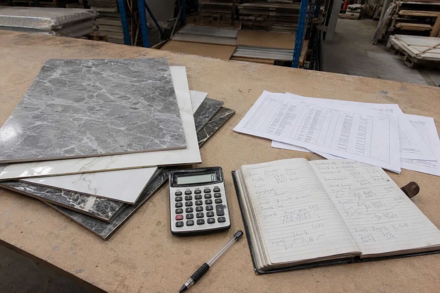 UV marble sheet pricing and landed cost calculation