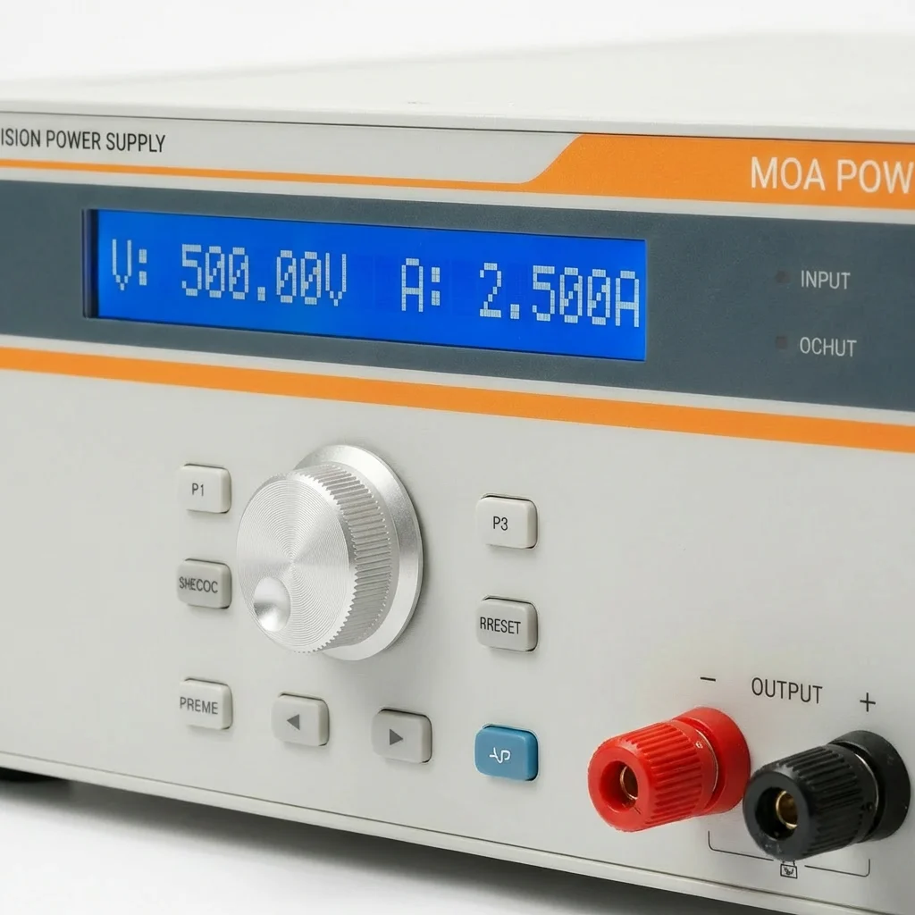 HV-DC front panel detail