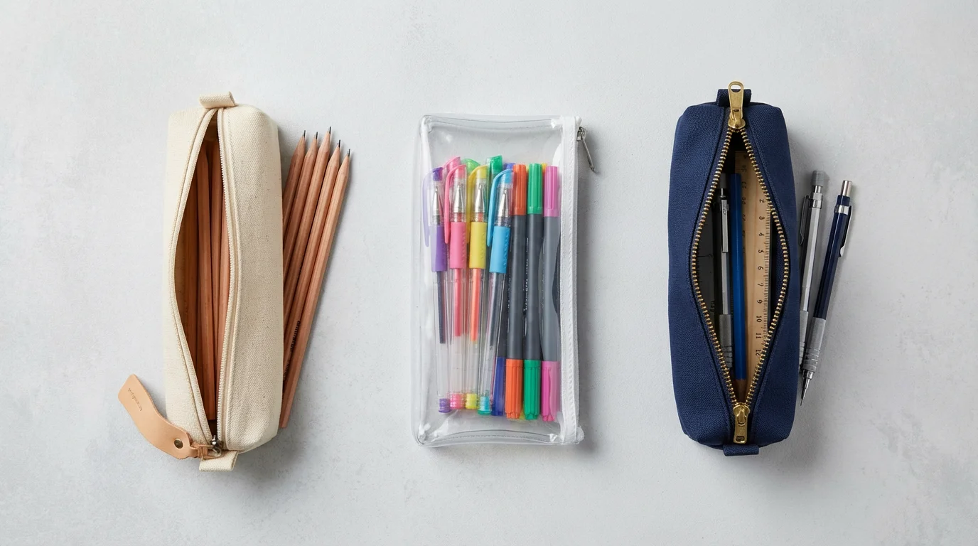 Canvas vs PVC vs Oxford Cloth Pencil Case: Which Material is Best?