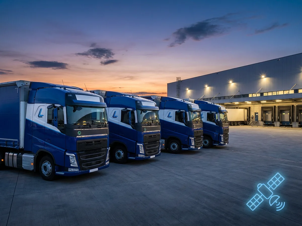 Self-operated truck fleet for China to Canada shipping