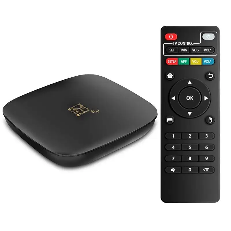 

Factory Price Tv Box D9 2.4G 5G WiFi With BT Firmware Update Android 10 Smart TV Box Amlogic 4k Set-top Box