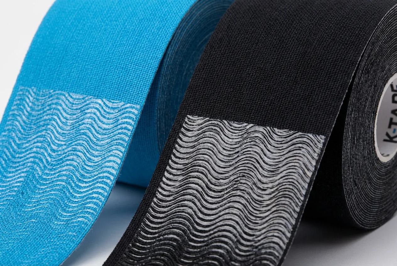 Wave Pattern Adhesive Close-up