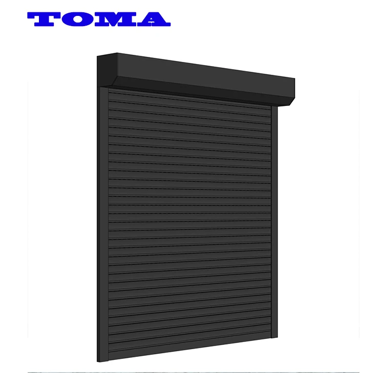 

AS2047 TOMA Professional residential aluminum roller shutter security rolling shutters door and window roller up door prices