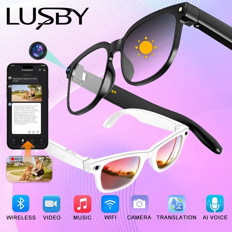 LUSBY Smart Glasses Main View