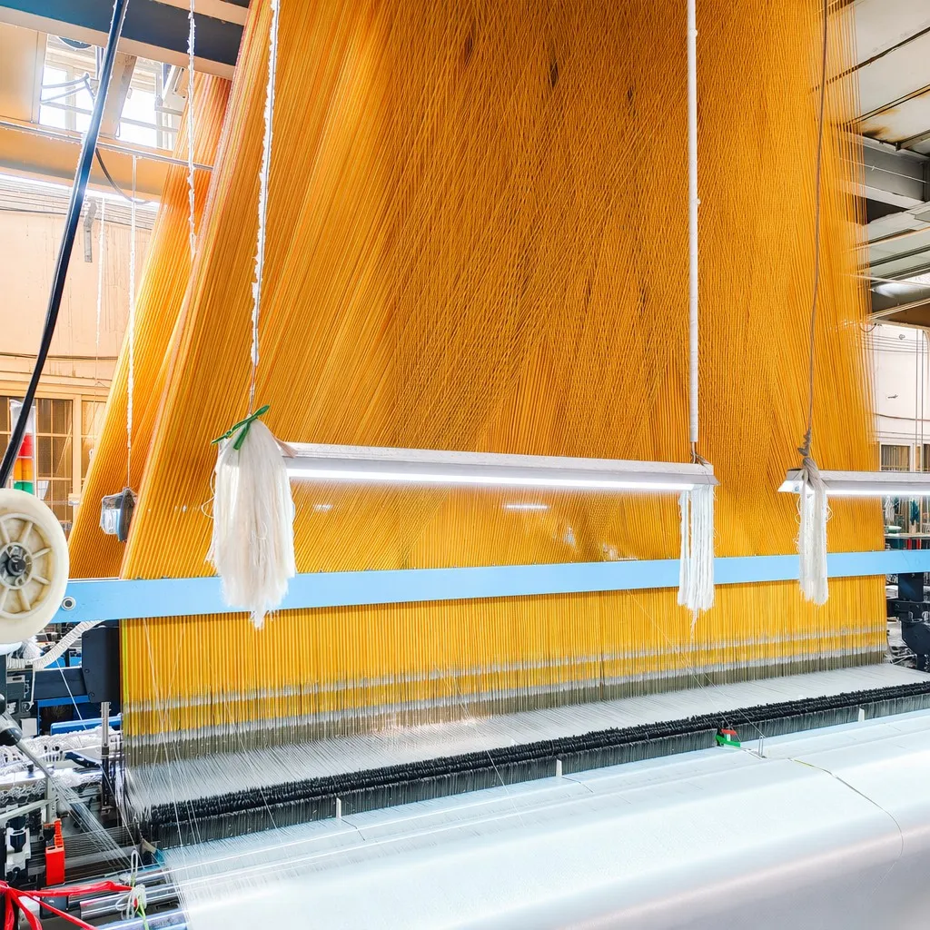 Textile weaving production line