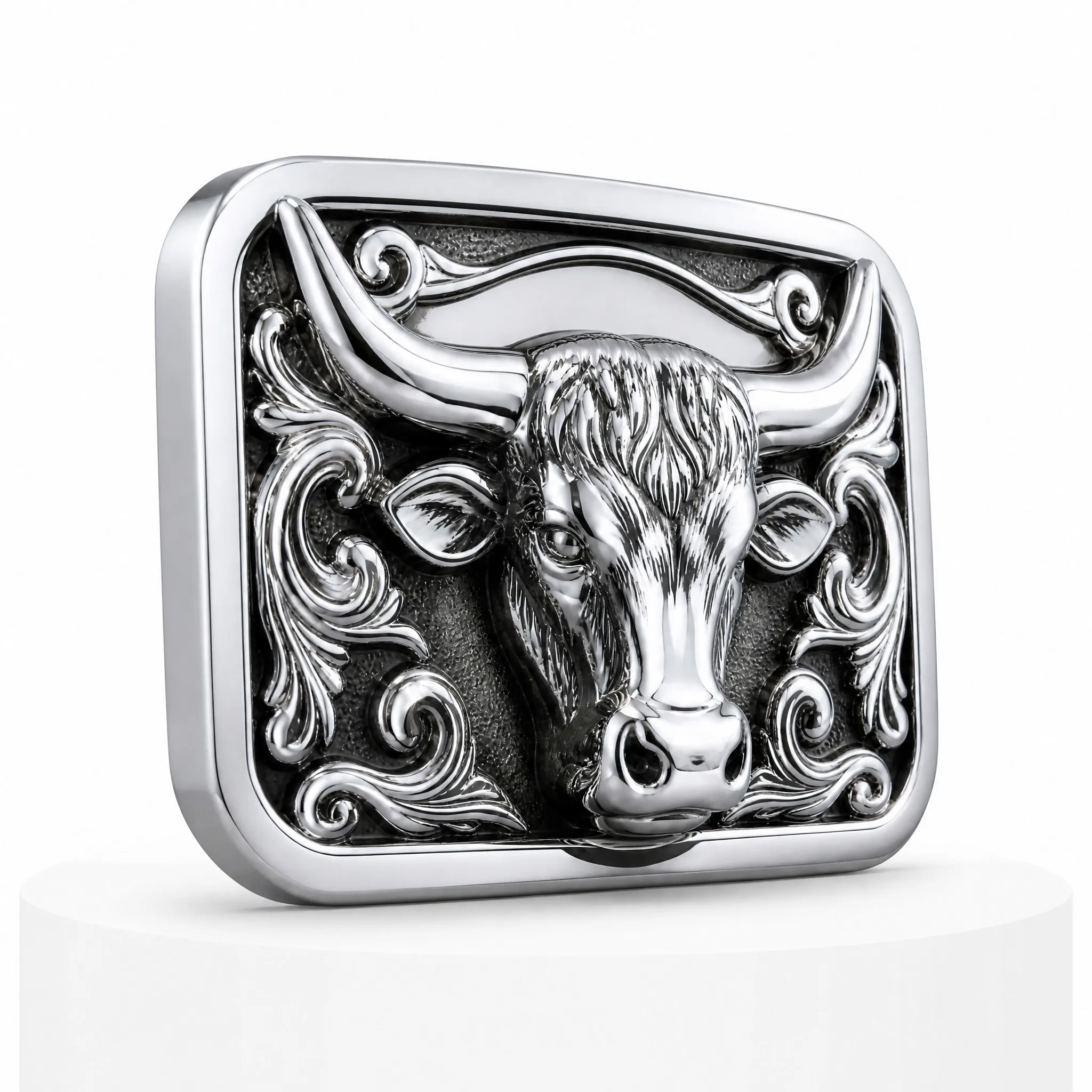 Side angle showing buckle thickness