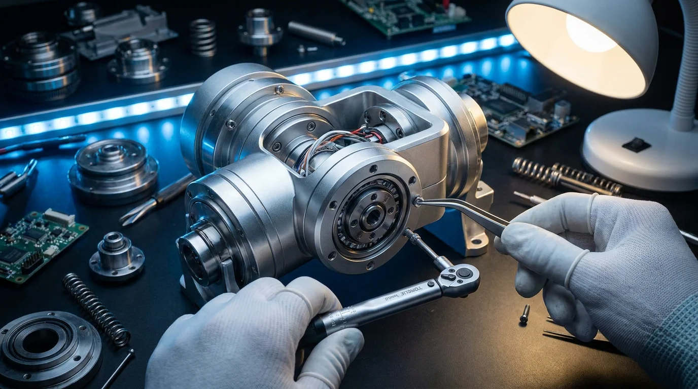 Single-Cable Technology: How Robot Joint Modules Simplify Wiring