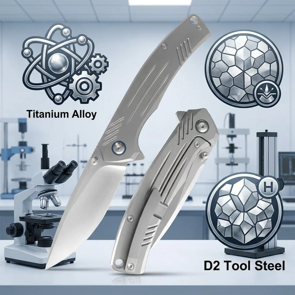 Titanium and D2 Material Specs