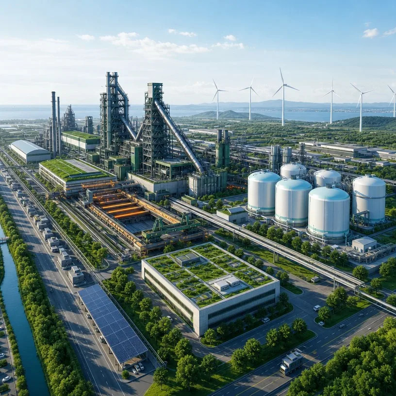 news-1-1 The Decarbonization of Tension: The Rise of Hydrogen-Reduced 'Green Steel' Wire Ropes