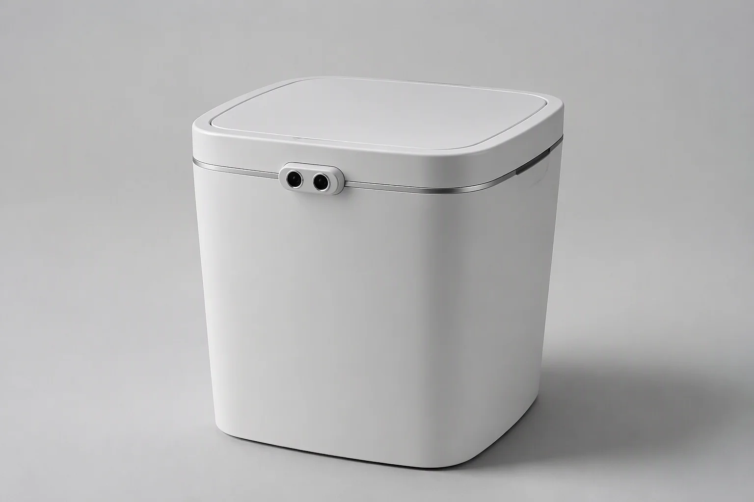 Smart waste bin with ultrasonic sensor