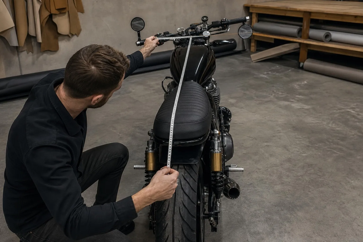 How to Measure a Motorcycle for a Custom Cover 