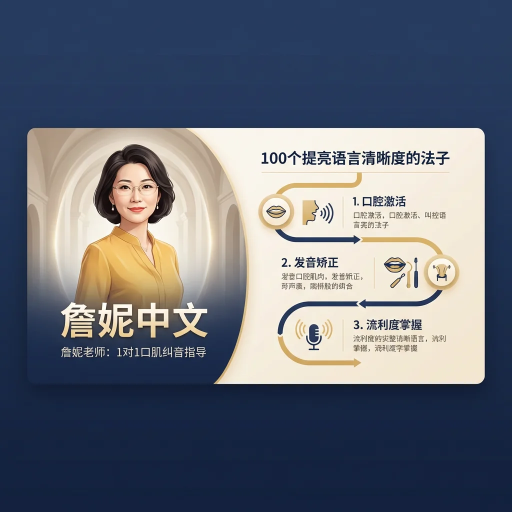 詹妮老师：100个法子训练路线图