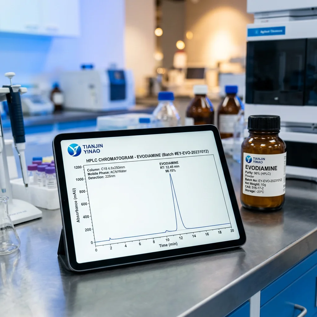 Evodiamine HPLC Purity