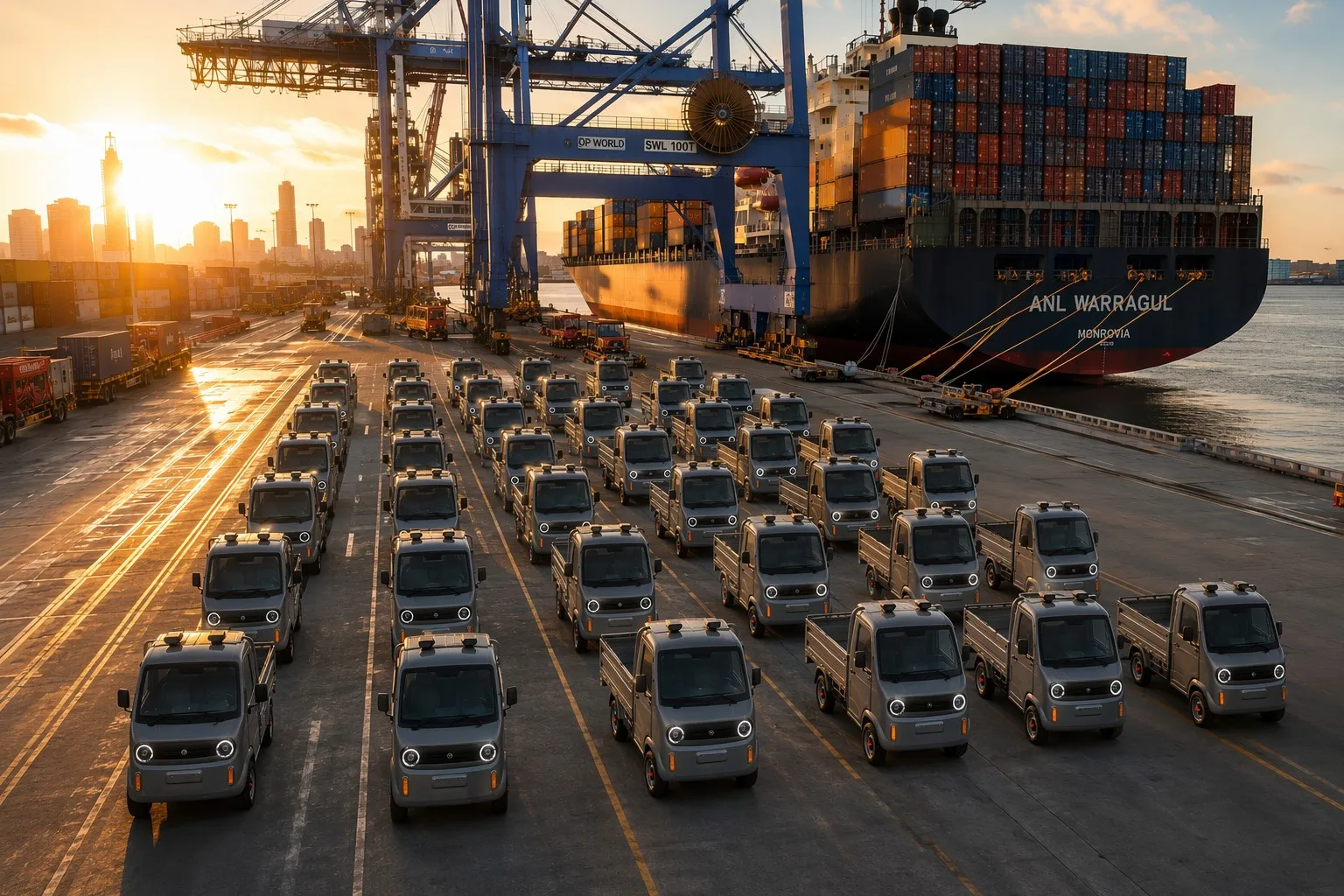 Global Logistics with Real Product