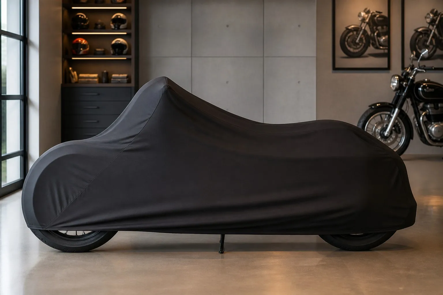 Indoor Motorcycle Covers: Preventing Dust, Scratches, and Showroom Damage