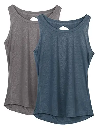 Loose-Fitting Breathable无袖瑜伽Top
