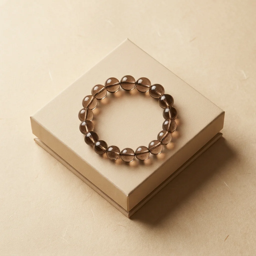 Grounding Intention Bracelet in hard gift-ready box