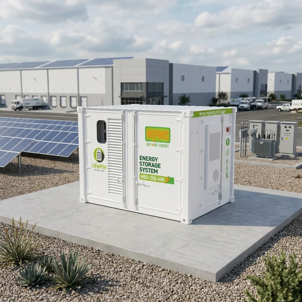 MPMC HBD-250-400 Industrial Park Microgrid