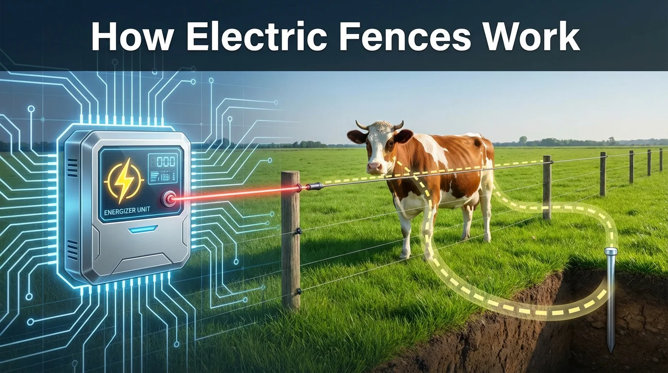How Electric Fence Works - Diagram