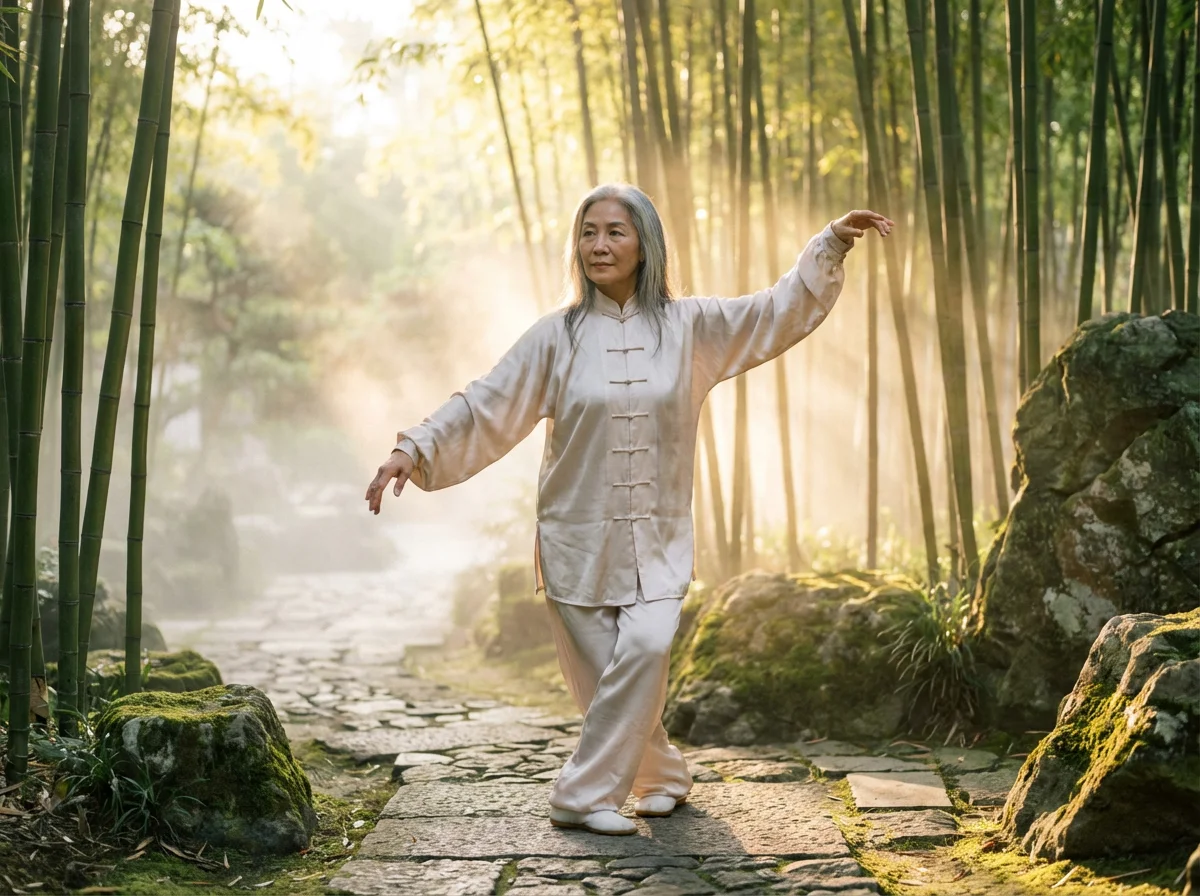 Tai Chi practice for longevity and aging well