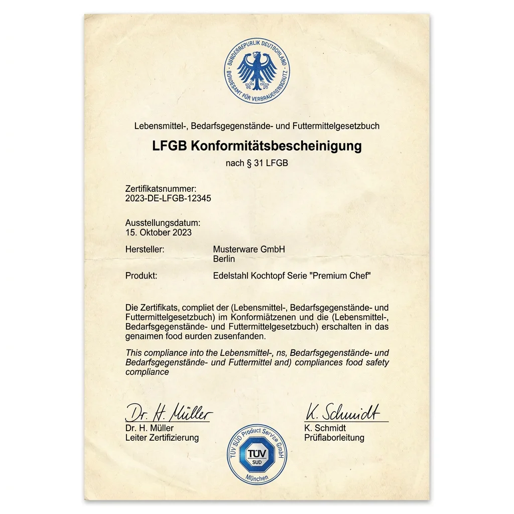 LFGB Certification