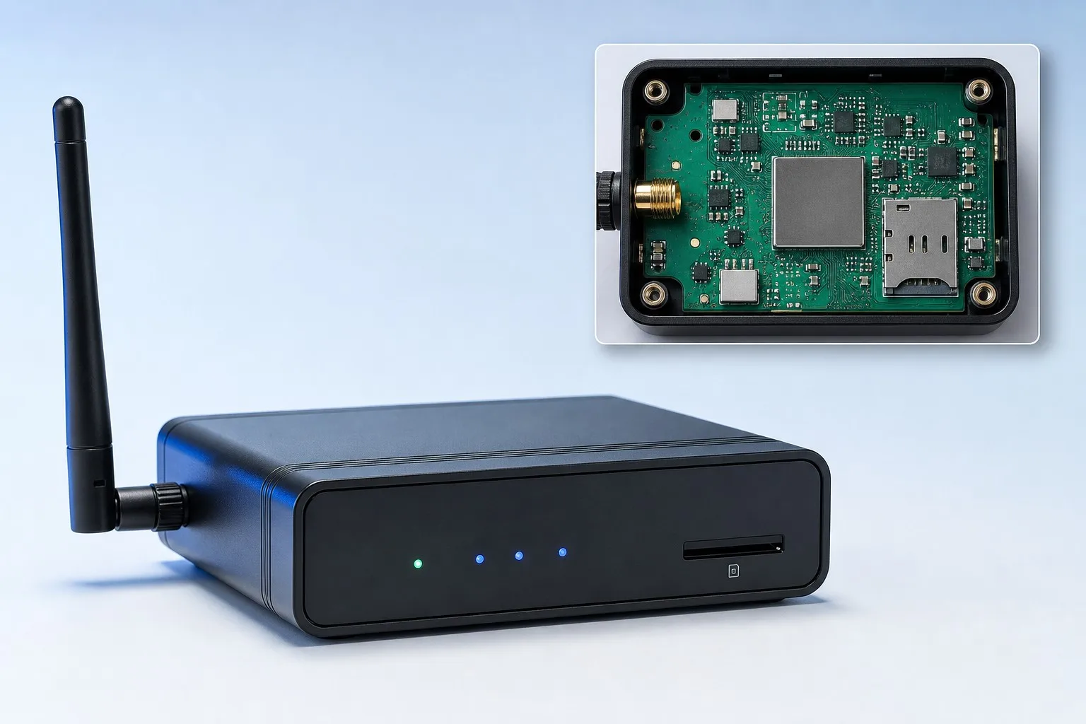 Wireless cellular router