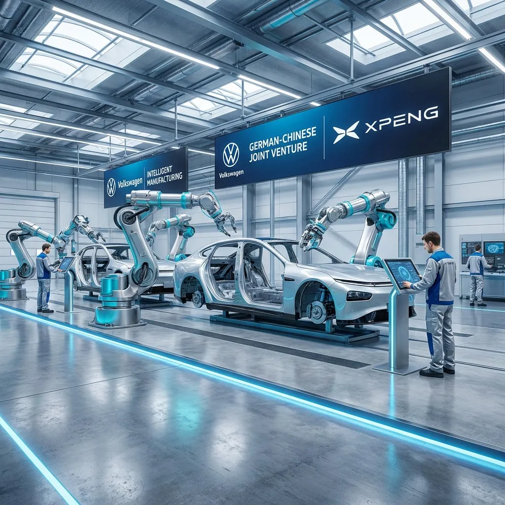 A New Benchmark for Sino-German Cooperation: First VW-XPENG Co-Developed Model Enters Mass Production