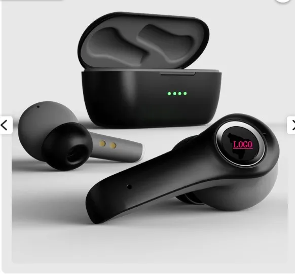 

Active Noise Cancellation ANC Earbuds Upto 23DB (+3) Balance Sound Experience BT5.3 Wireless Earphones 4 Built-in Mic earphone