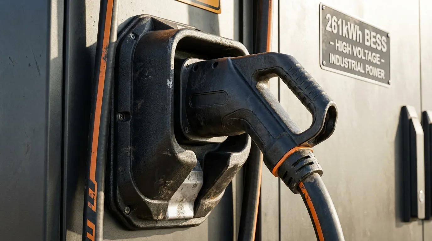 261kWh BESS DC Charging Station - MIDA