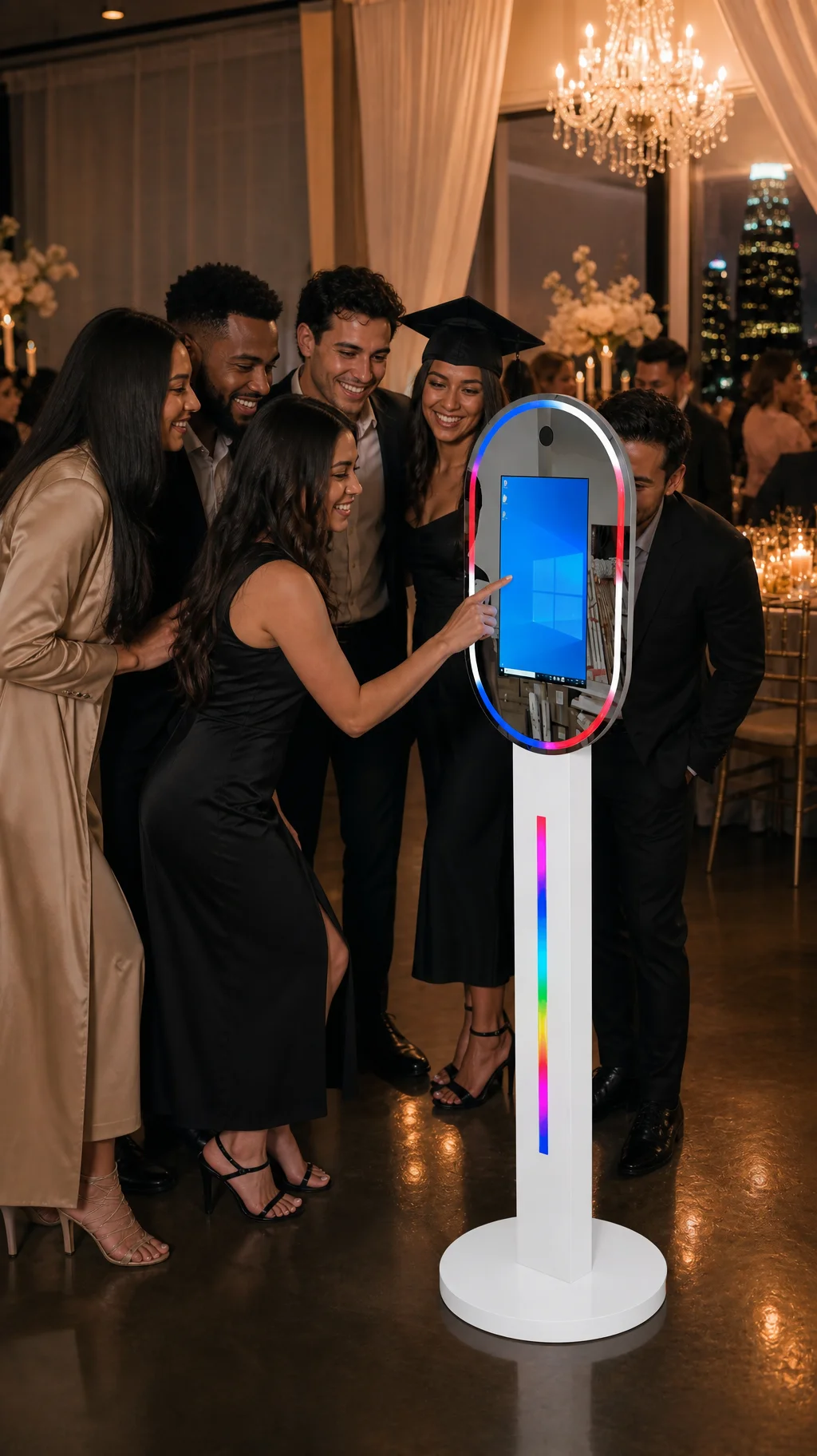 Gala moment with Oval Mirror Classic