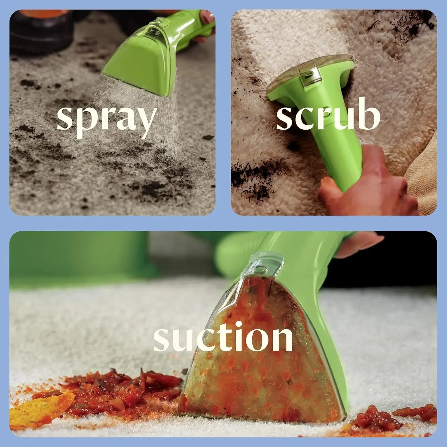 Spray Scrub Suction