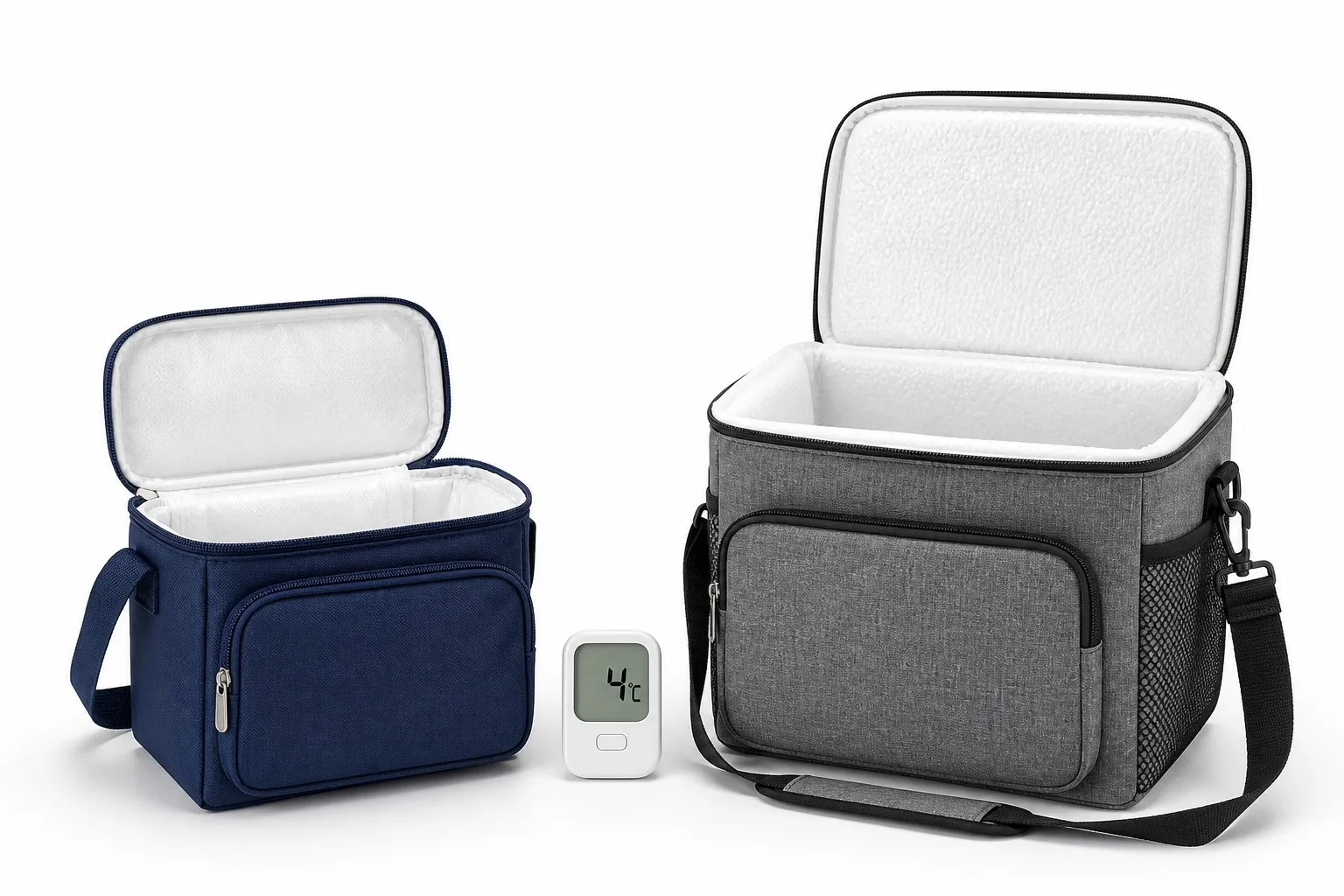 Insulated lunch bag vs cooler bag temperature test