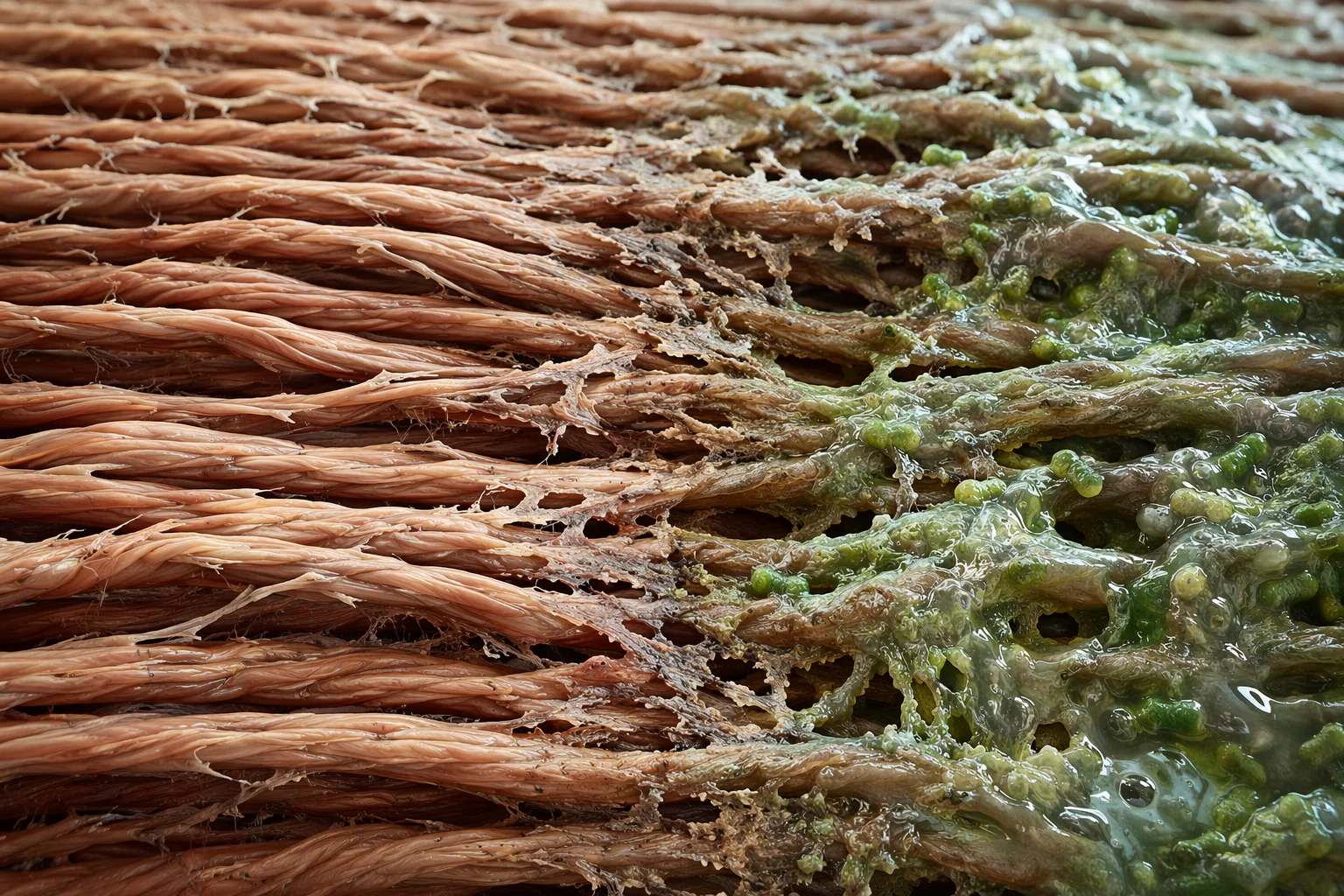 Micro-world of Leather Rot