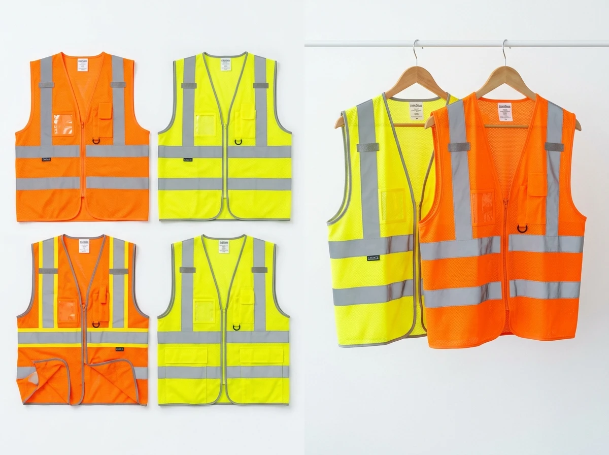 Hi-Vis safety reflective vests