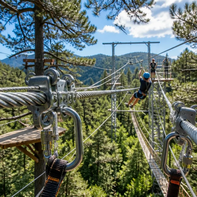 Steel Strands at Play: How High-Tensile Wire Rope Powers Adventure Parks and Zip Lines