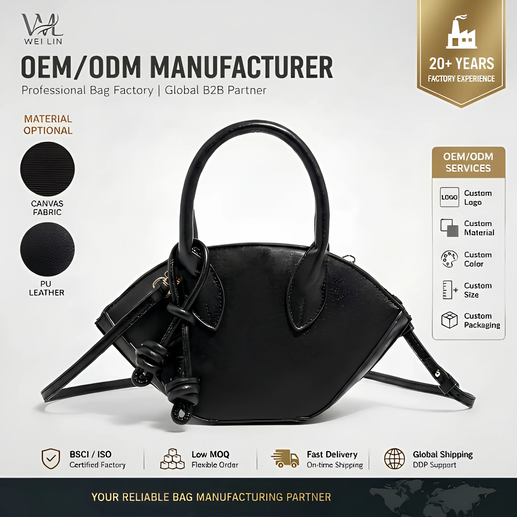 Korean Large Capacity Handbag New Fashion Minimalist Shoulder Bag Women's Fashion Original Design Polka Dot Canvas Polyester