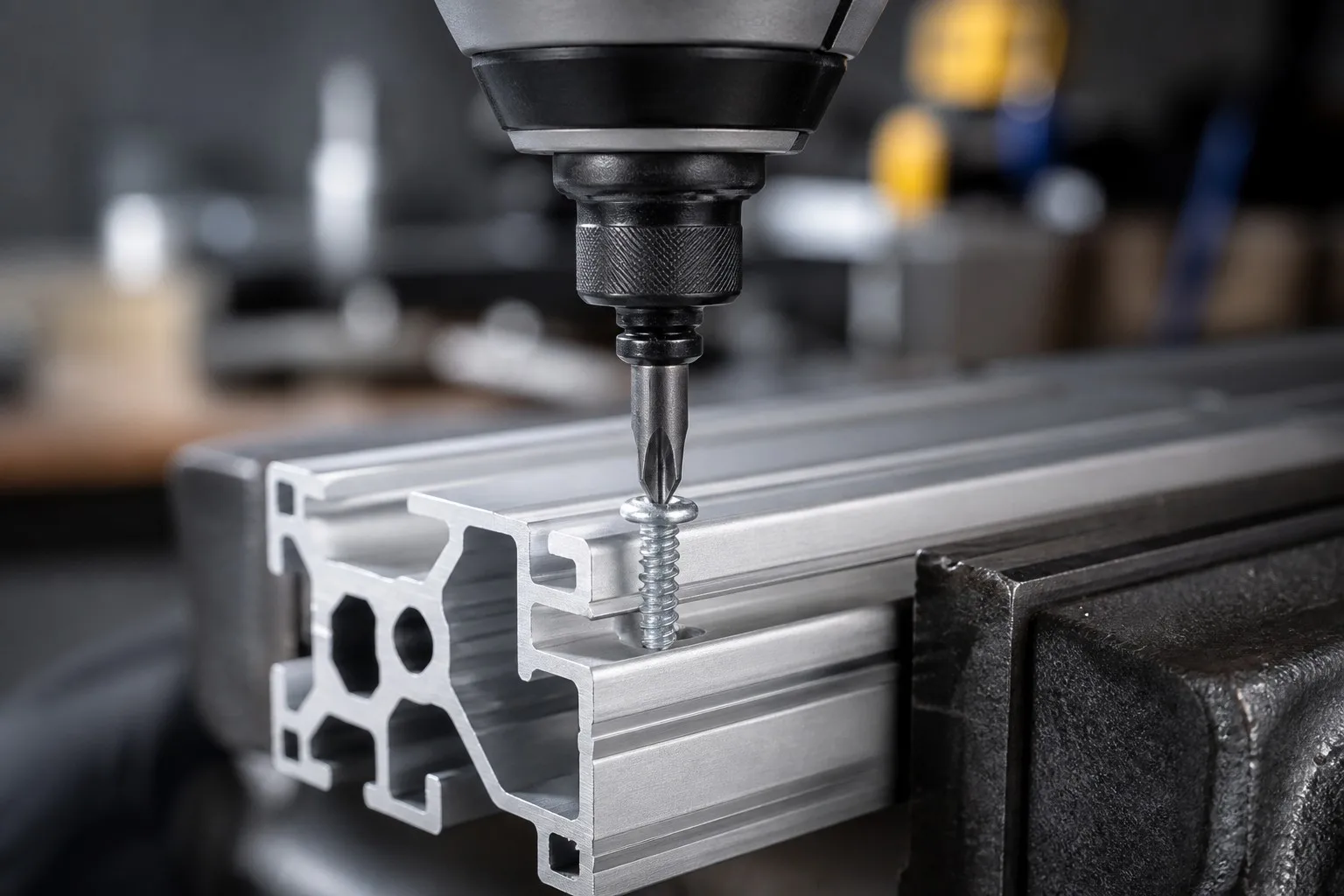 Driving screws with an impact driver