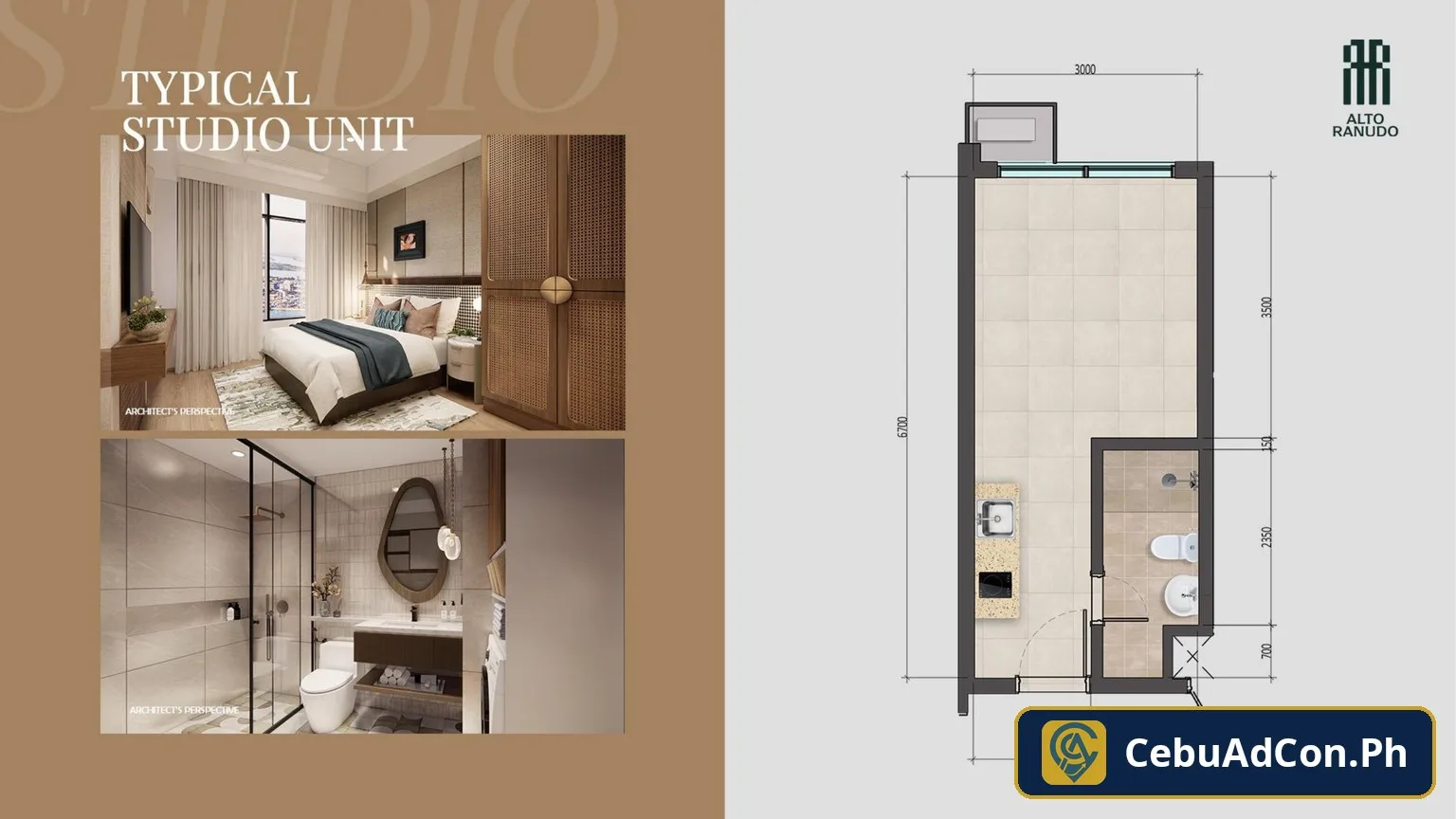 Alto Ranudo — studio unit