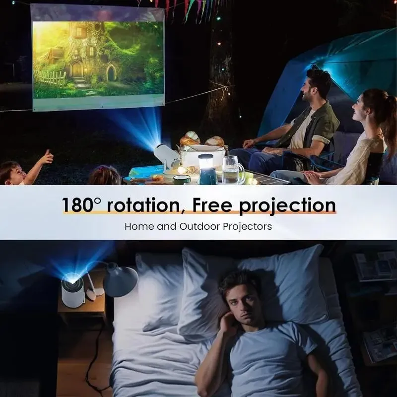 180 Degree Free Projection Indoor and Outdoor