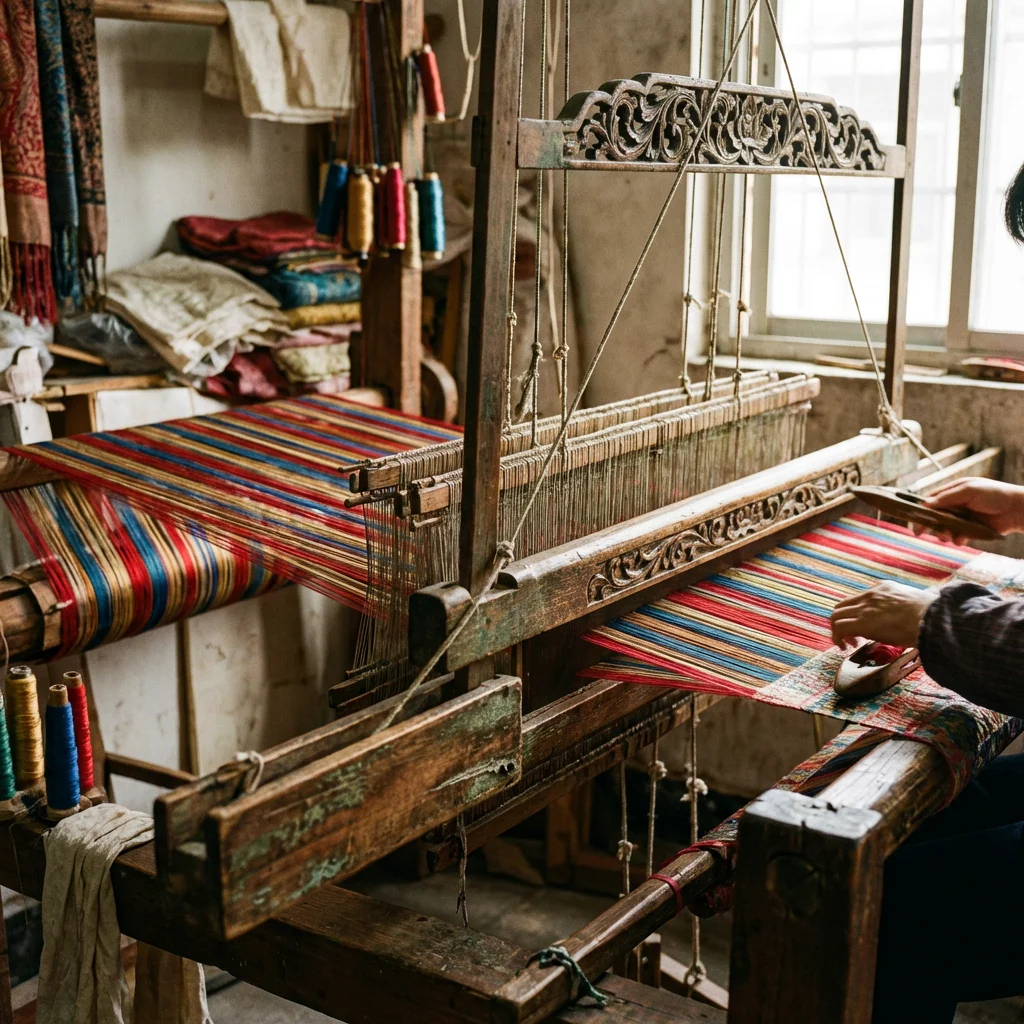 Yue Embroidery Golden Phoenix